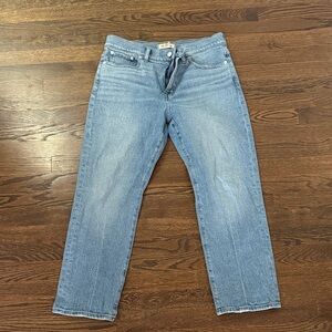Madewell 90s straight jeans